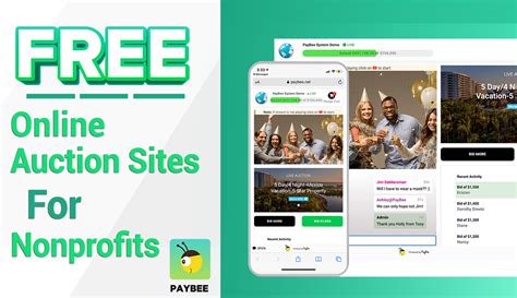 online charity auction sites|free auction listing sites.